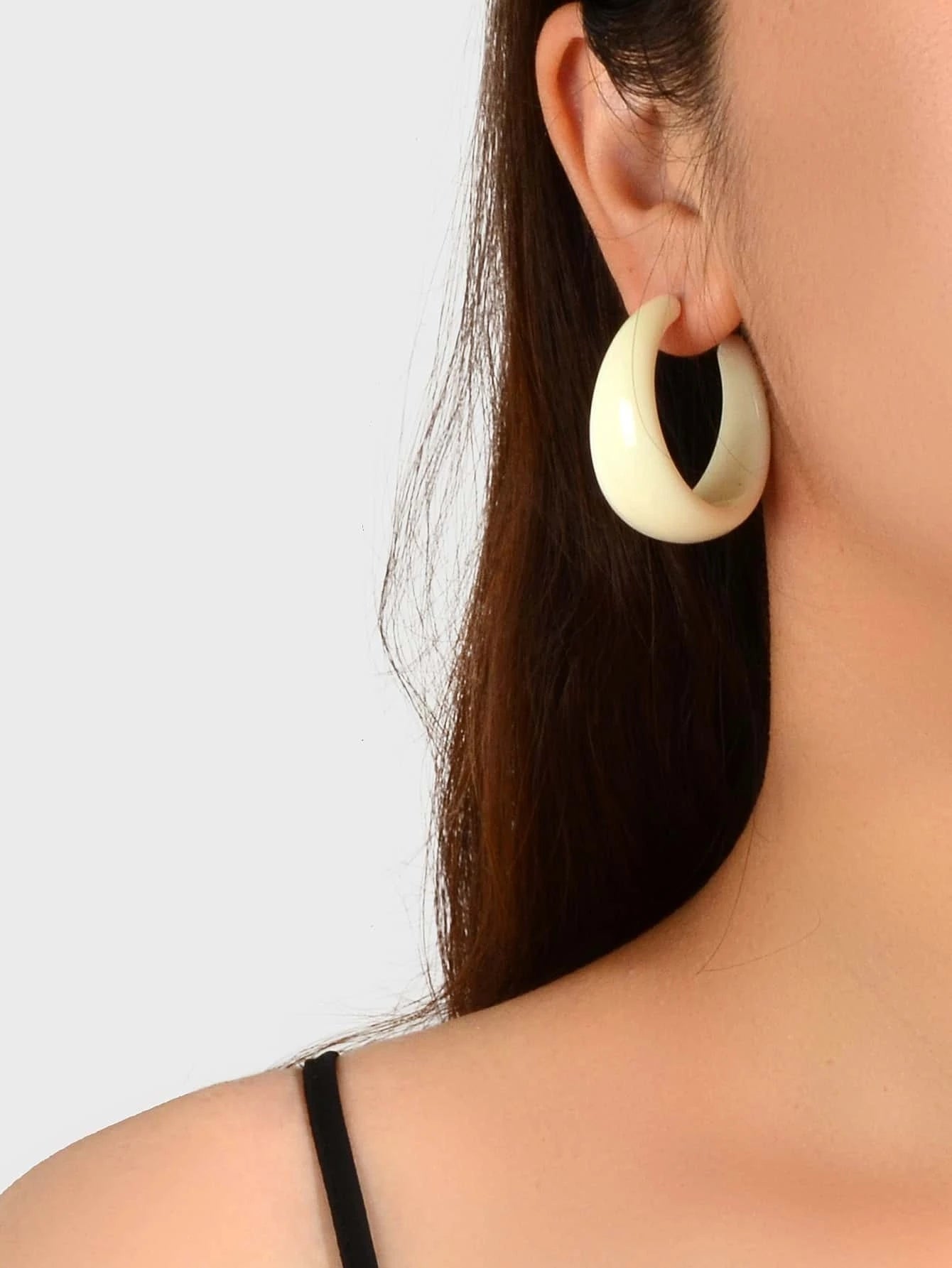 Ryleigh Resin Hoop Earrings – The KerbyGrace Collection